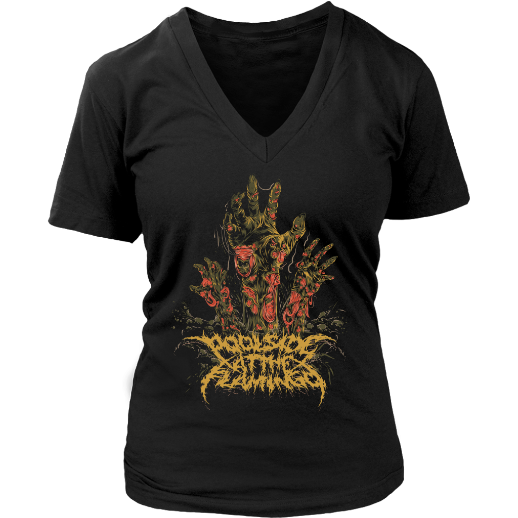 Zombies - District Womens V-Neck